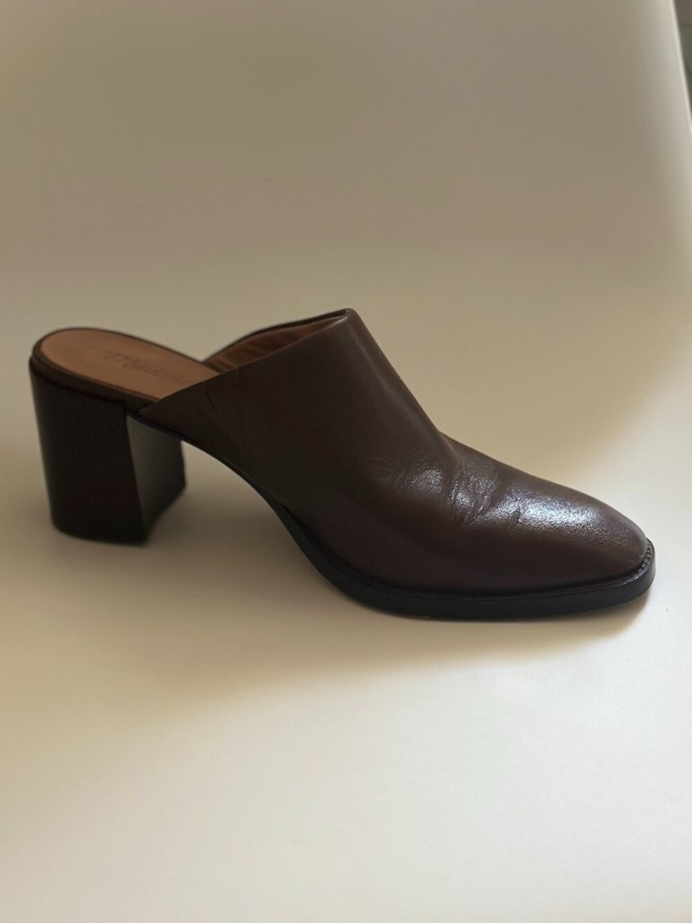 Madewell The Macarro Mule — Brown Size 7.5 - Like New